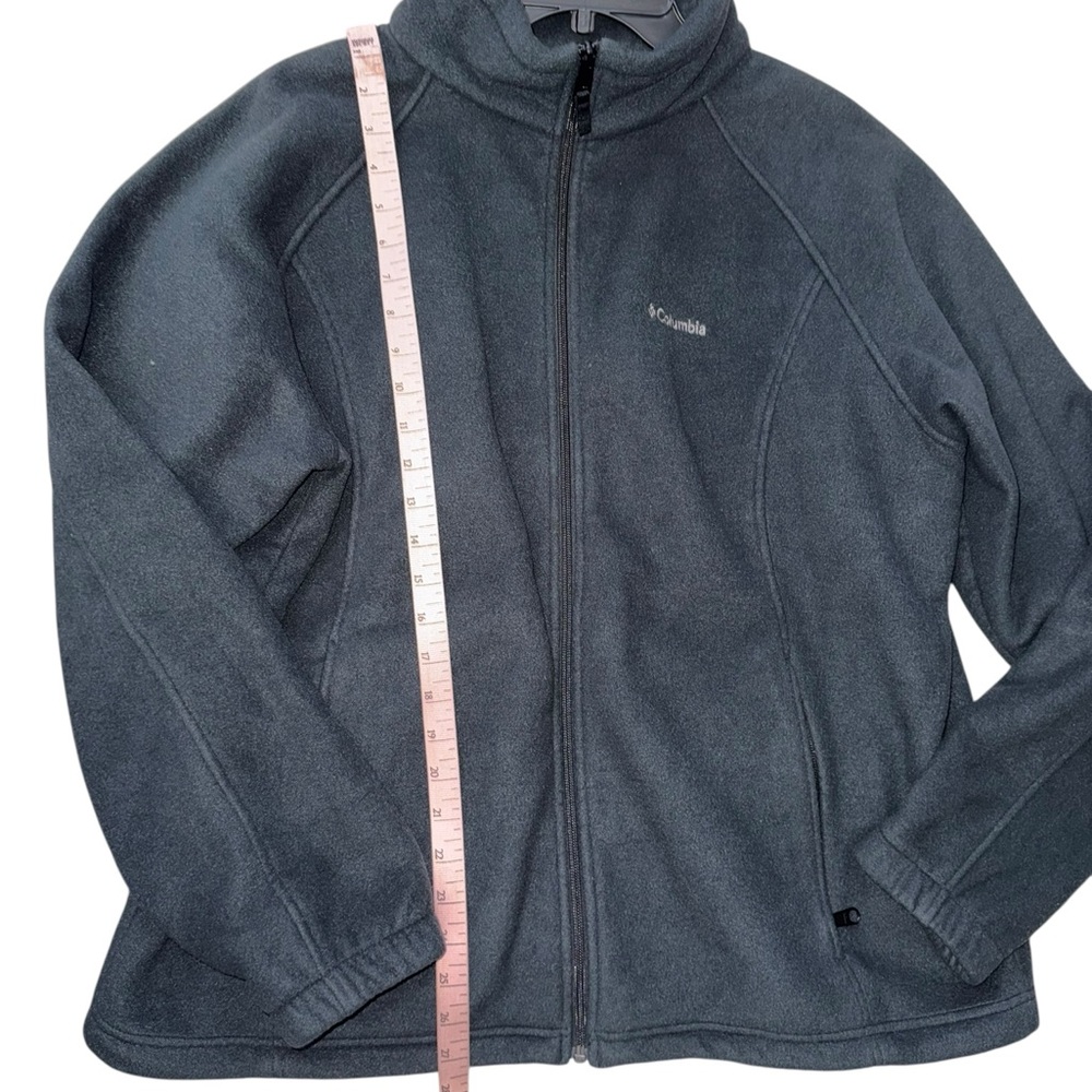 Columbia Women's Black Benton Springs™ Full Zip Fleece Jacket Size 2X - Picture 4 of 7